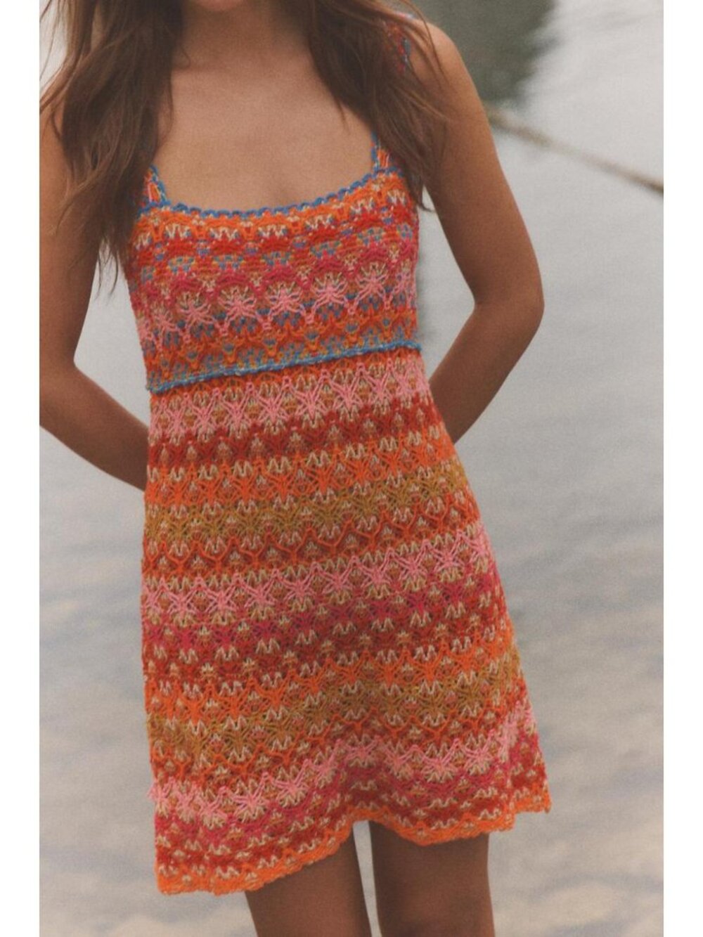 ZARA SHORT KNIT DRESS - Picture 3 of 6